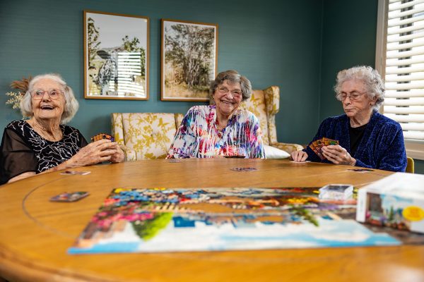 Friendships bloom in aged care homes